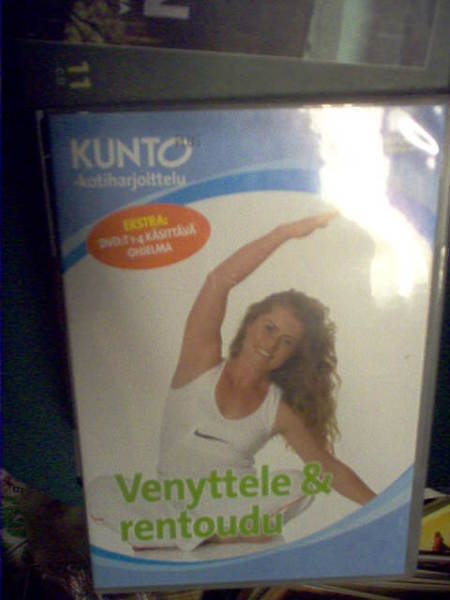 DVD KUNTOPLUS 4 VENYTTELE & RENTOUDU (Sis.pk:t)