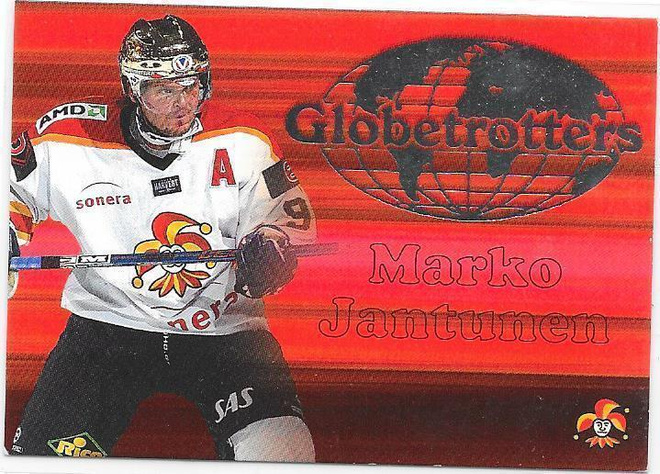 2003-04 CardSet GlobeTrotters #4of9 Marko Jantunen Jokerit