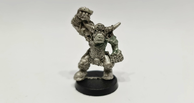 Bloodbowl - Black Orc Team figuuri (1993) [G22]