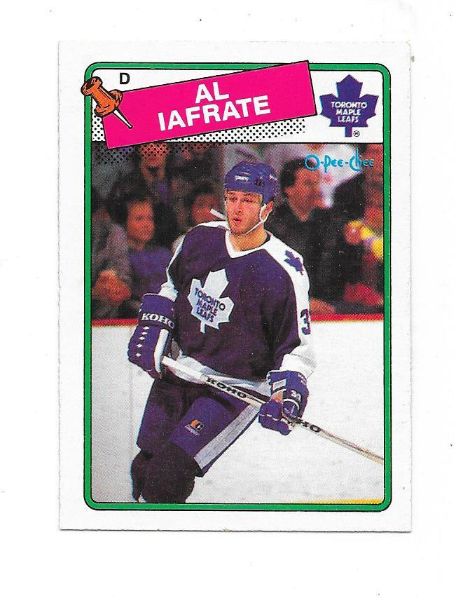 1988-89 OPC #71 Al Iafrate Toronto Maple Leafs