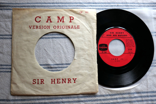 Sir Henry & His Butlers – Camp / Pretty Style 7" Ranska 1968