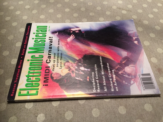 ELECTRONIC MUSICIAN LEHTI 5/1995 HYVÄ