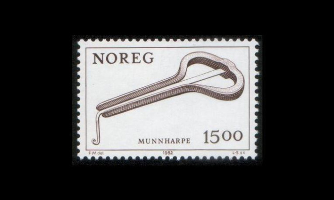 Norja 864 ** Käyttösarja Juutalaisenharppu (1982)