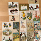 20 VANHAA Postikorttia Pääsiaiskorttia 1900-1920-l - pikkukuva 1
