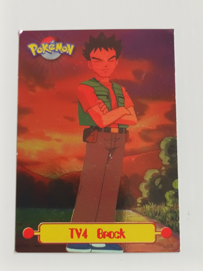 Topps Pokemon TV4 Brock FOIL