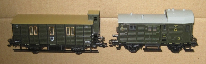 Märklin 2 oldtimer vaunua
