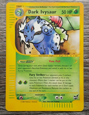 Dark ivysaur promo!