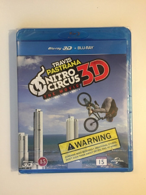 Nitro Circus - The Movie 3D (3D Blu-ray + Blu-ray) 2012 UUSI