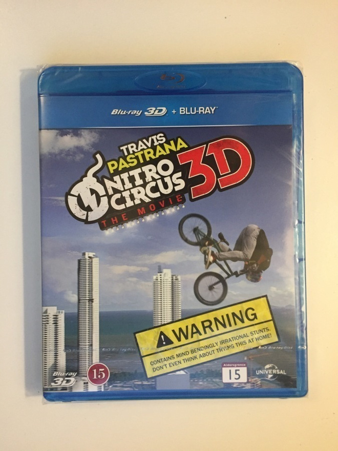 Nitro Circus - The Movie 3D (3D Blu-ray + Blu-ray) 2012 UUSI