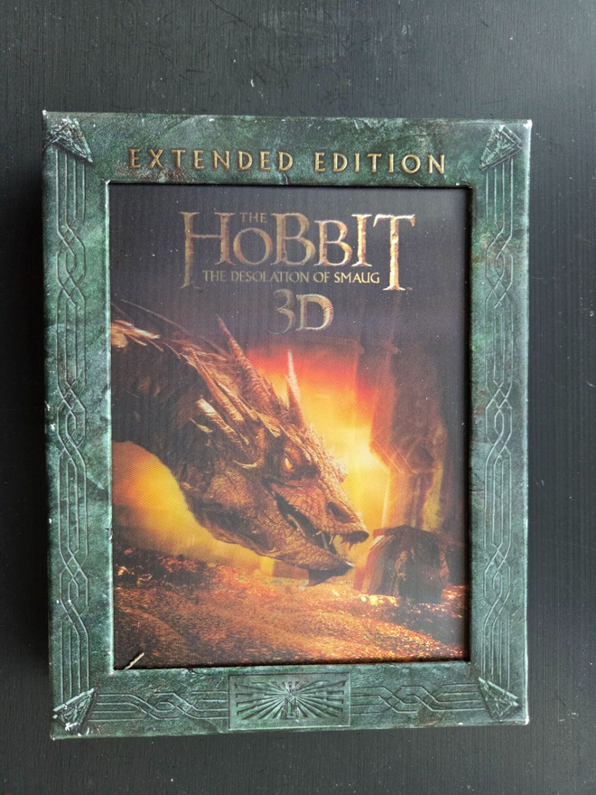 THE HOBBIT 3D . THE DESOLATION OF SMAUG .