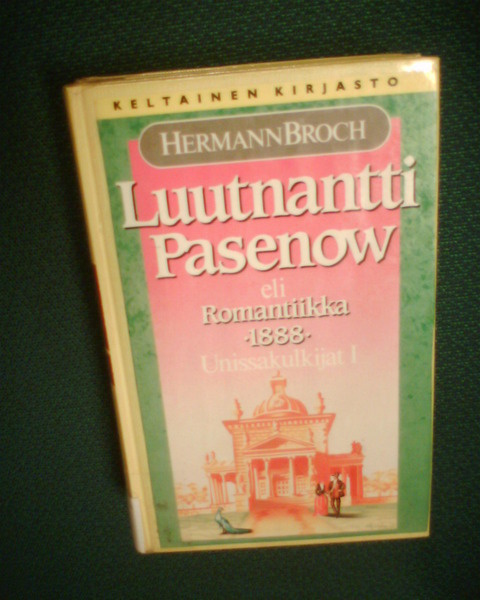 Broch : LUUTNANTTI PASENOW ( 1 p. 1988 ) Sis.pk:t