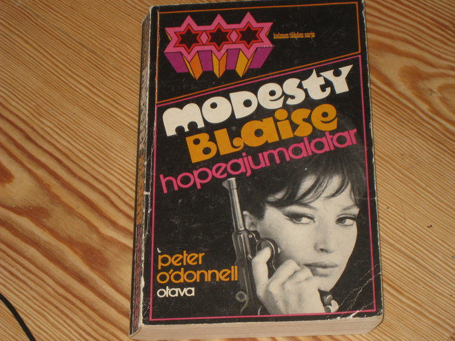 O'Donnell, Peter: Modesty Blaise, Hopeajumalatar 1.p nid.