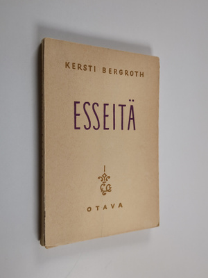 Kersti Bergroth : Esseitä