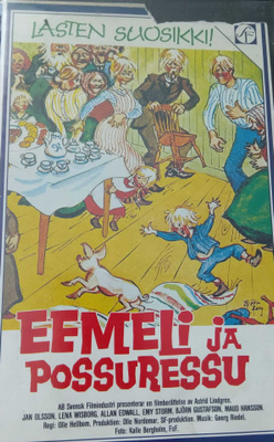 Eemeli ja possuressu vhs