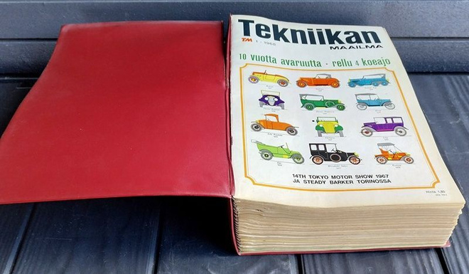 TM Tekniikan Maailma 1968 kansiossa melkein vsk