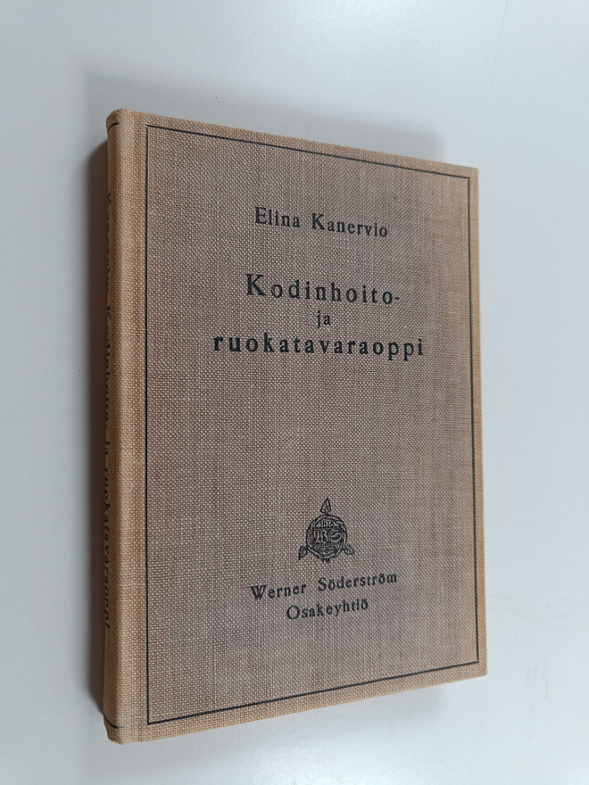 Elina Kanervio : Kodinhoito- ja ruokatavaraoppi