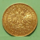 Itävalta, 10 Corona 1908 Franz Josef Keisarivaltaa 60 vuotta - pikkukuva 2