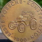 Porsche Ronssivärinen kolikko. Kapselissä. Vuodelta 1964. - pikkukuva 1