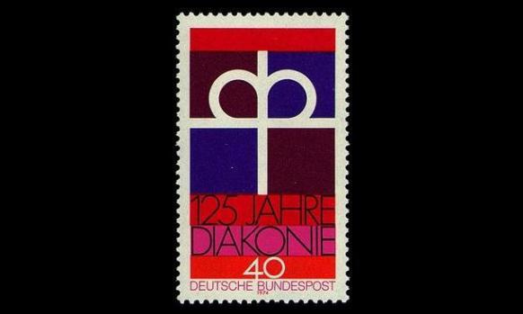 Saksa 810 ** Diakonia 125v (1974)