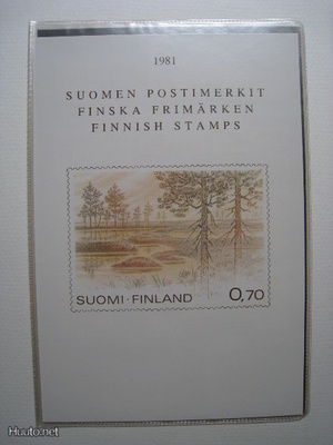 Vuosikokoelma 1981 Suomen Postimerkit Finnish Stamps