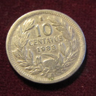 10 centavos 1933 Chile - pikkukuva 1