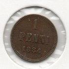 1 Penni 1884 A 3. - pikkukuva 1
