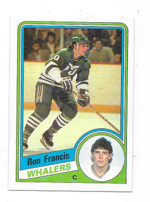 1984-85 Topps #54 Ron Francis , Hartford Whalers