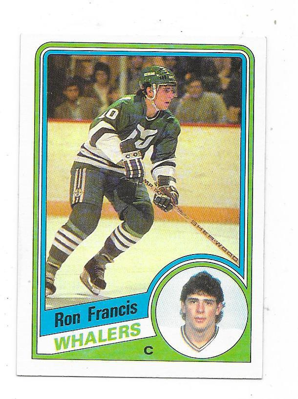 1984-85 Topps #54 Ron Francis , Hartford Whalers