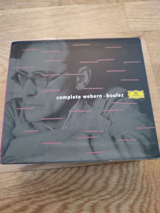 Complete Webern/ Pierre Boulez 6- cd box