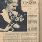 Kotiliesi n:o 19 1938 Kansi Martta Wendelin. Miksi me kuolem - pikkukuva 2
