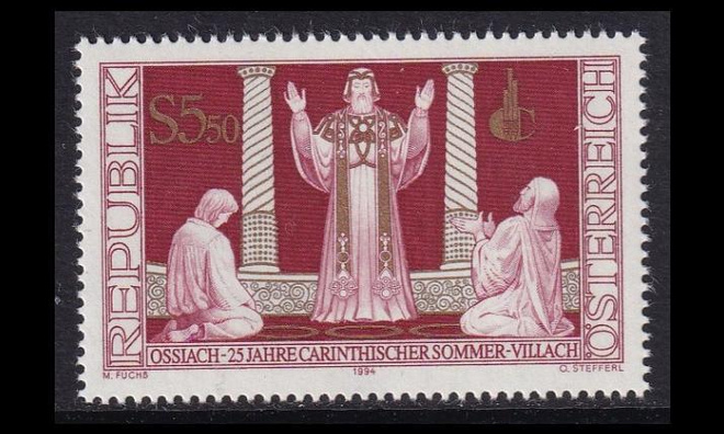 Itävalta 2129 ** Kärntenin kesäfestivaalit 25v (1994)