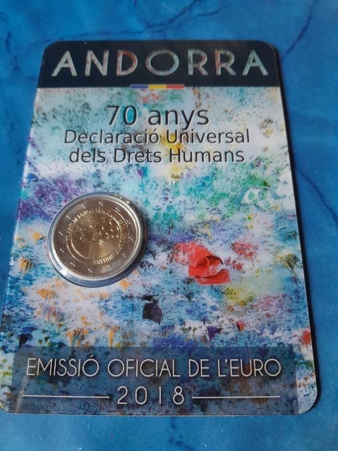 andorra 2018 2€
