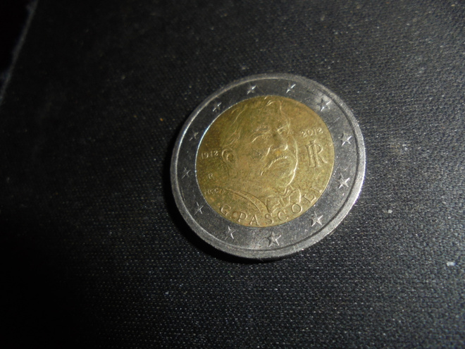 2€ Italia Giovanni Pascoli