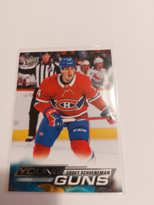 2022-23 Upper Deck #473 Corey Schueneman YG RC