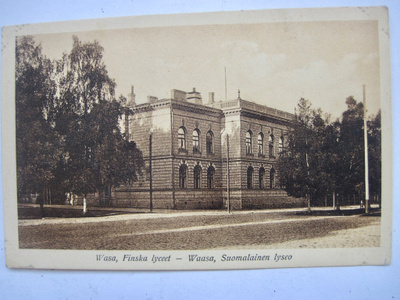 VANHA Postikortti Vaasa 1920