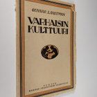 Gunnar Landtman : Varhaisin kulttuuri (lukematon) - pikkukuva 1