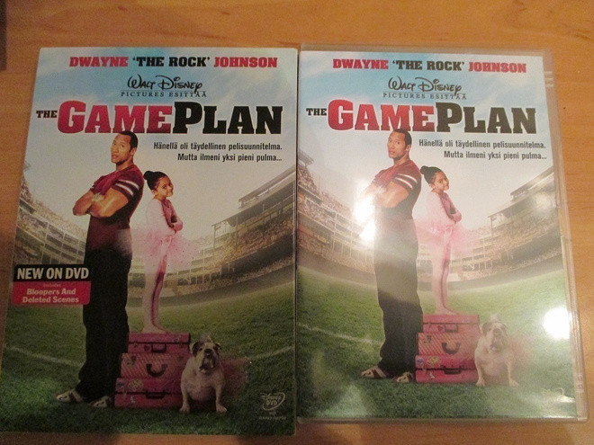 THE GAME PLAN/DWAYNE THE ROCK JOHNSON  DVD