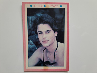 Postikortti: Rob Lowe, näyttelijä.