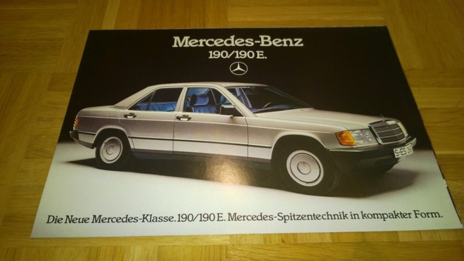 Esite Mercedes W201 190 / 190 E, 1983