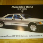 Esite Mercedes W201 190 / 190 E, 1983 - pikkukuva 1