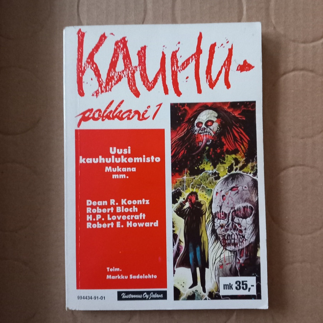 Kauhupokkari 1 toim. Markku Sadelehto 1991