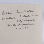 Unto Kupiainen : Vangittu laulu : runoja (signeerattu, te... - pikkukuva 3