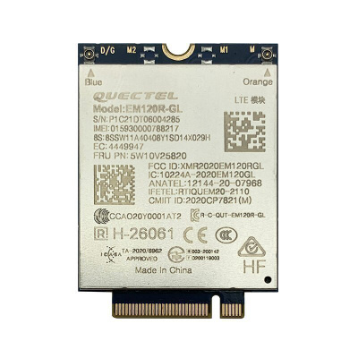 Lenovo ThinkPad T14, T14s ym. Quectel SDX24 4G modeemi