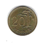 1989 20 PENNIÄ KOLIKKO KÄYTETTY - pikkukuva 1