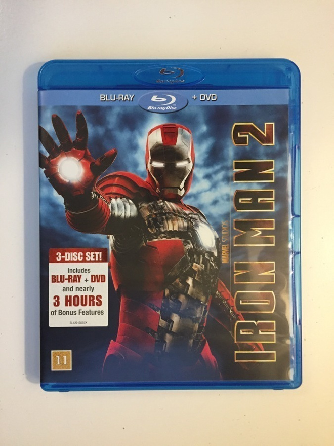 Iron Man 2 (2xBlu-ray + DVD) Robert Downey Jr (2010)