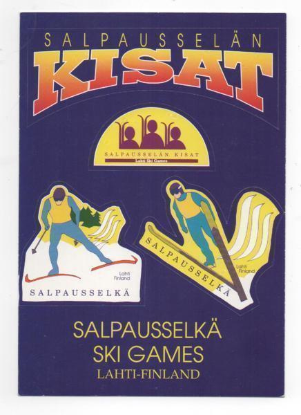 LAHTI: Salpausselän kisat (tarrakortti)
