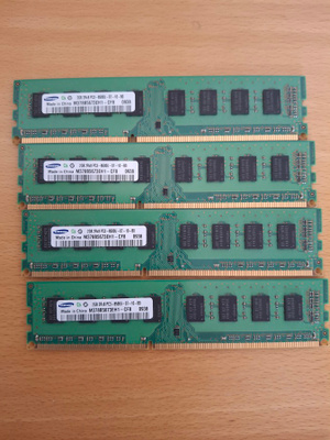 4x 2GB desktop RAM PC3-8500U