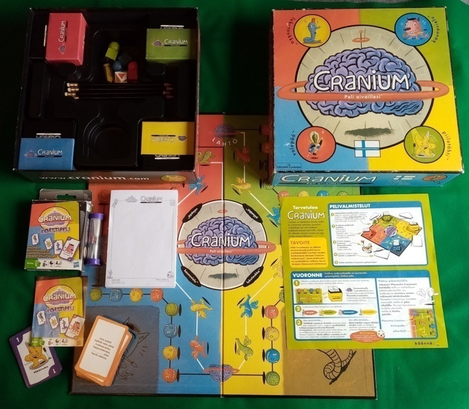 Cranium + Cranium korttipeli (dan-spil 2003 + Hasbro 2009)