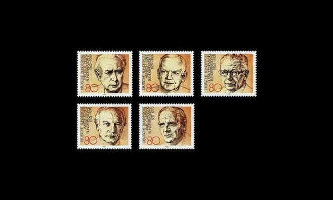 Saksa 1156-60 ** Liittopresidenttejä (1982)