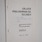 Arto Siitonen : Grazer philosophische studien vol. 21 - 1... - pikkukuva 1